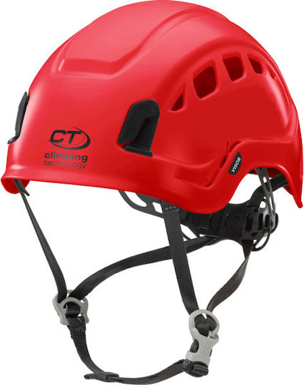 Climbing Technology CT-6X93102CTSTD_1_6 Каска Строителна площадка Червен
