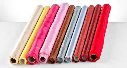 JK Home Decoration Shinny Ύφασμα Διακόσμησης 70x950εκ. Γκρι