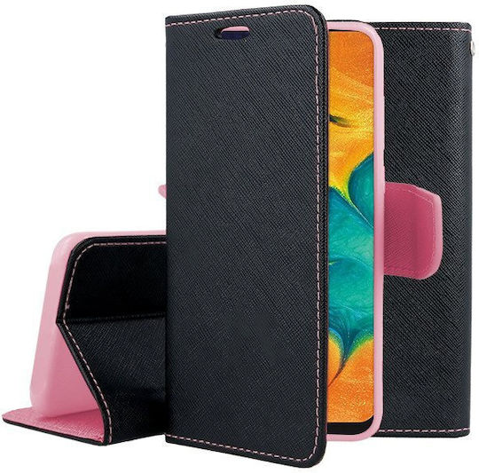 Diary Портмоне Изкуствена кожа Черен (Galaxy A30)