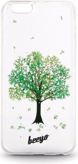 Beeyo Back Cover Silicon Verde (iPhone 5/5s/SE)