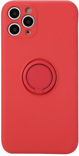 Vennus Задна корица Силикон Червен (iPhone 12 / 12 Pro)