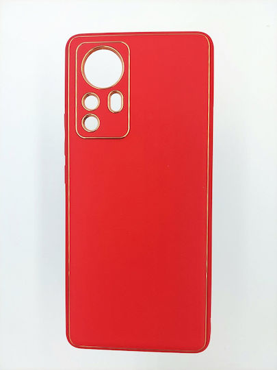Tel Protect Luxury Back Cover Silicon Roșu (Xiaomi 12 Pro)