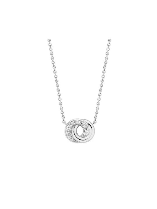 Ti Sento Necklace from Silver