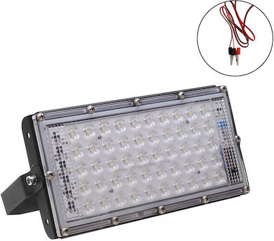 Rezistent la apă Proiector LED 50W Alb Rece 6500K IP65