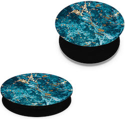 Smartfits Pop Socket Telefon Marble Blue A00_SM4-PHO_MARBLEBLUEPHO_RO1