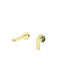 Sparke Built-in Faucet Mixer for for Bathroom Sink 1 Exit Gold