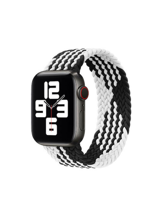 Orso Hera Braided Λουράκι Μαύρο (Apple Watch 44/45/46mm/Ultra 49mm)