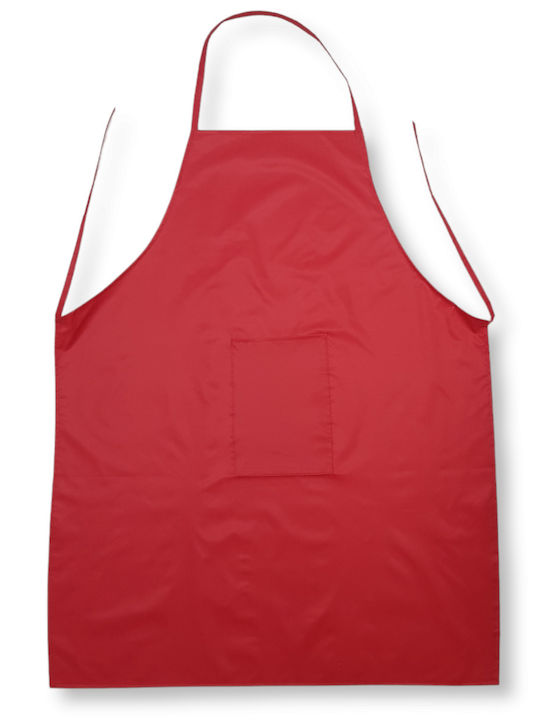 Waterproof Apron Red 86x68cm