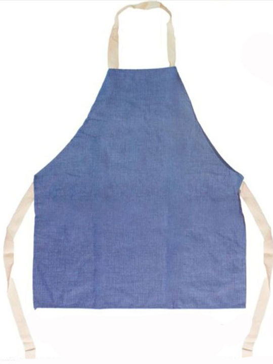 Waterproof Apron Blue 68x58cm