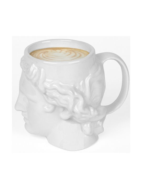 Ceramic Cup White 600ml