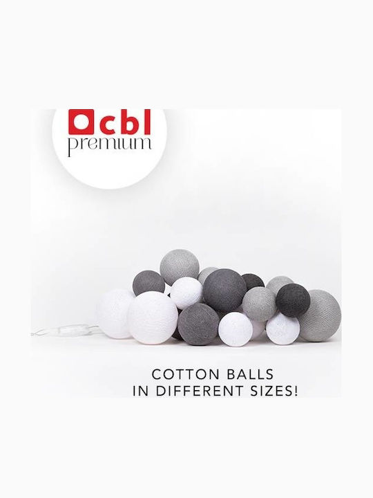 Cotton Ball Lights Гирлянди за външно осветление