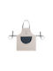 Kids Apron Beige