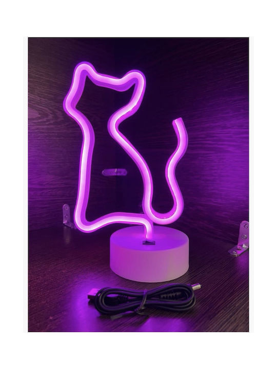 Decorative Lamp Figure Neon Multicolour