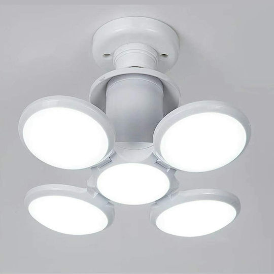 Bluetooth Lustră Decorativă Lumină de petrecere Alb