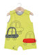 Babybol Baby Bodysuit Sleeveless Yellow