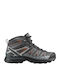 Salomon X Ultra Pioneer MID GTX Γυναικεία Ορειβατικά Μποτάκια Αδιάβροχα με Μεμβράνη Gore-Tex Γκρι