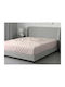 Family Enterprise Sheet King Size with Elastic 180x200+35cm. Beige