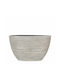 Capi Γλάστρα Πλαστική Ivory 32x32x19εκ.