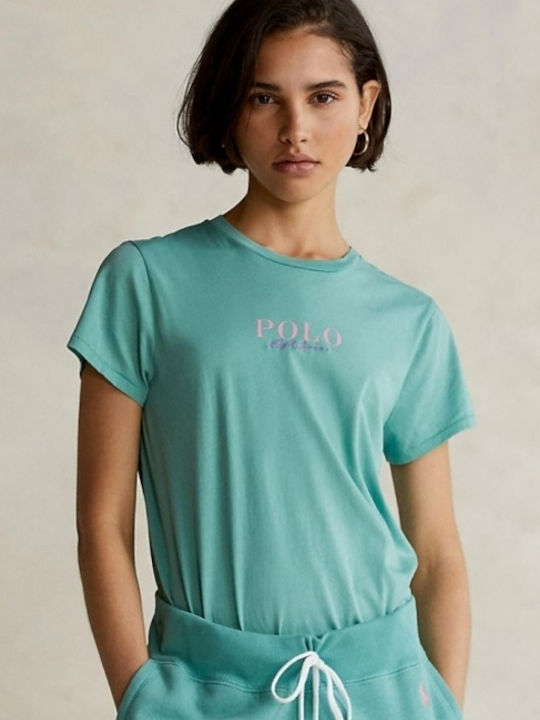 Ralph Lauren Damen T-Shirt Türkis