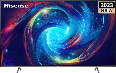 Hisense Smart Τηλεόραση 55" 4K UHD QLED 55E7KQ Pro HDR (2023)