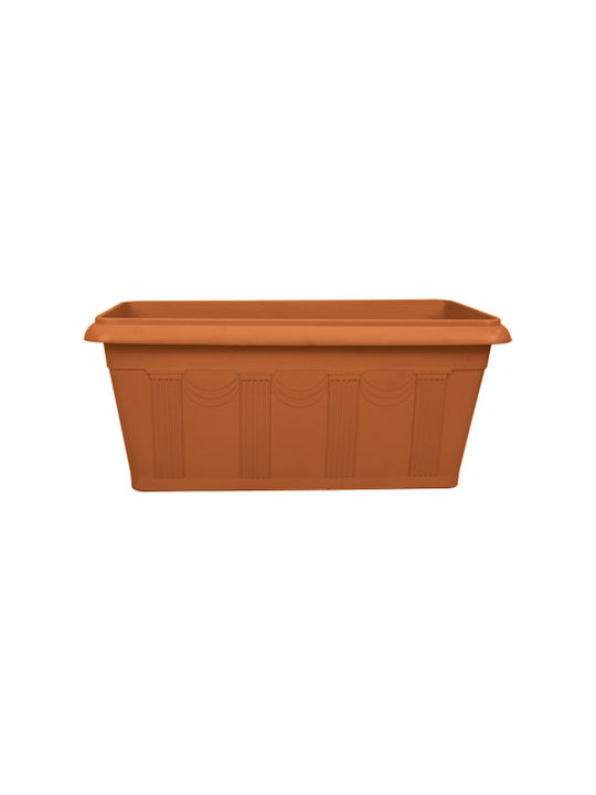 Et Plast Knossos Pot Plastic Terracotta 60x32x26cm.