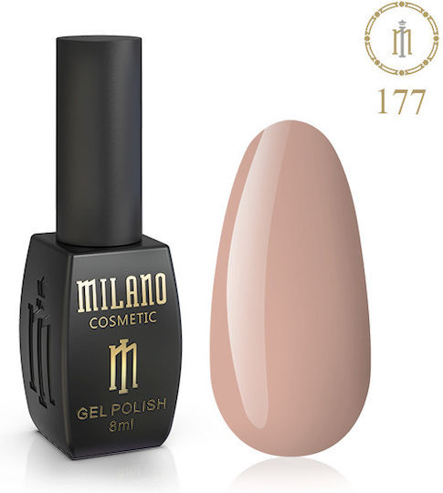 Milano Cosmetic Ημιμόνιμο Βερνίκι Νυχιών 177 8ml