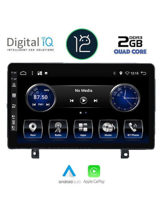 Digital IQ Car Audio System for Opel Astra 2004-2010 (Bluetooth/WiFi/GPS/Apple-Carplay) with Touch Screen 9"