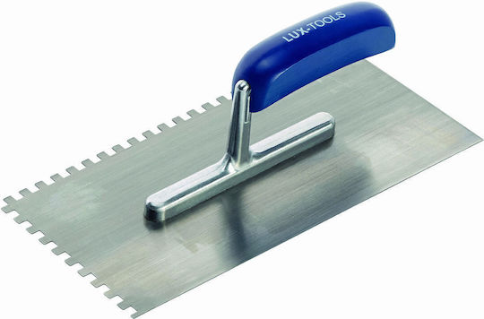 Lux Tools Метален Острозъбен Trowler с Пластмасова Дръжка със Зъб 6x6mm