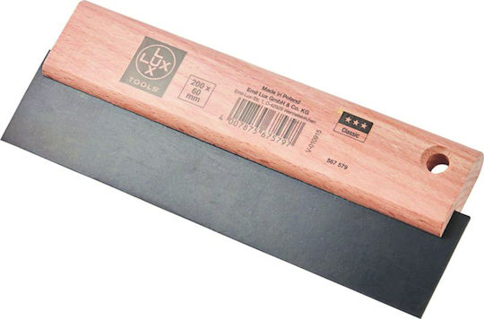 Lux Tools Σπάτουλα Πλαστική 201mm με Ξύλινη Λαβή