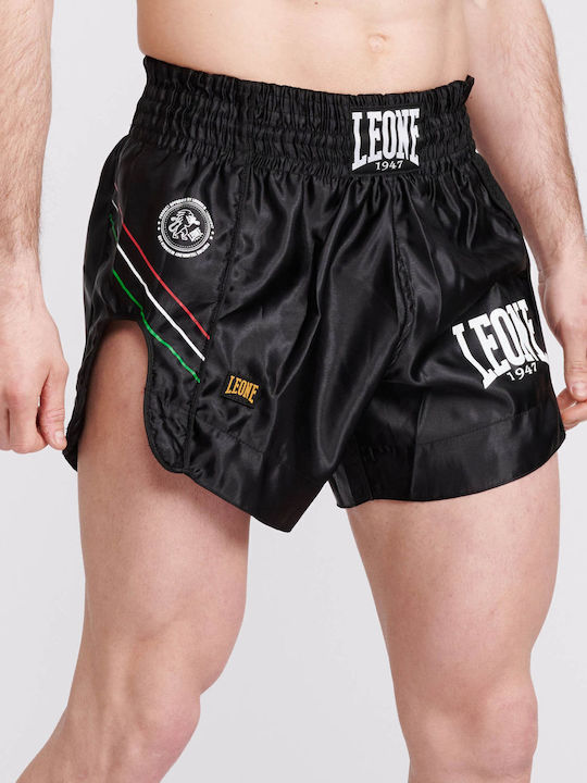 Leone 1947 Flag Men's Kick/Thai Boxing Shorts Black