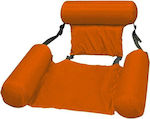 27194 Inflatable Lounge Chair Orange 120cm