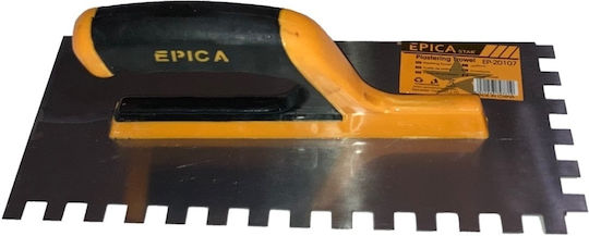 MTX Spatulă pentru gresie Inox Danturată 280x130mm cu Mâner de Plastic 330N-EP20107