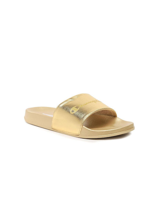 Champion Queens Frauen Flip Flops in Gold Farbe