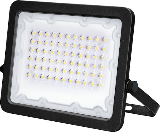 Lumax Στεγανός Προβολέας LED 50W Ψυχρό Λευκό 6000K IP65