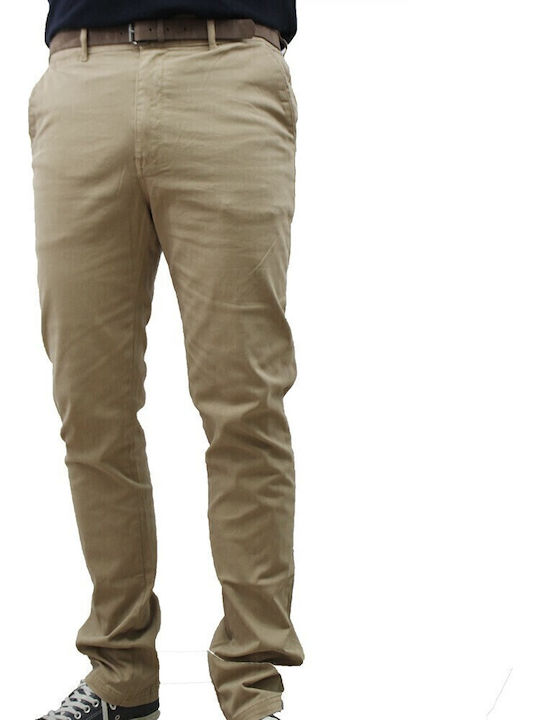 Dors Ανδρικό Παντελόνι Chino Μπεζ