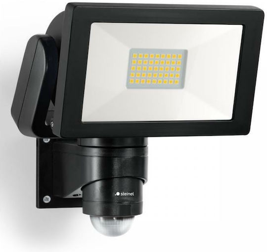 Steinel Στεγανός Προβολέας LED 29.5W Φυσικό Λευκό 4000K με Αισθητήρα Κίνησης IP44
