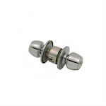 Janes Knob Lock Silver