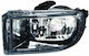 Squareς Headlights Car Toyota Avensis 1pcs