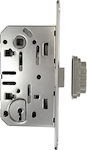 Recessed Lock Mesoportas Silver