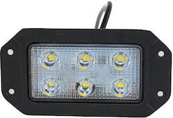 Τετράγωνος Προβολέας Αυτοκινήτου LED Nissan PickUp 10-30V 18W 8.5cm 1τμχ Τετράγωνος Προβολέας Αυτοκινήτου LED Nissan PickUp 10-30V 18W 8.5cm 1τμχ