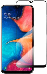 Full Face Tempered Glass 0.3mm Μαύρο (Galaxy A20s)