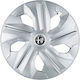 Jestic Set Capace De Roți Auto Compatibilitate Alfa Romeo 4 Bucăți 13 Argintii/Argintii