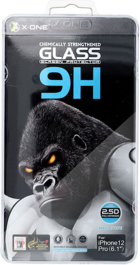X-One Extra Strong Matte Full Face Tempered Glass (iPhone 14 Plus / 13 Pro Max)