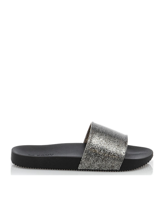 780-18207 Frauen Flip Flops in Silber Farbe
