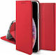 NetOne Style Smart Book Δερματίνης Κόκκινο (iPhone 14)
