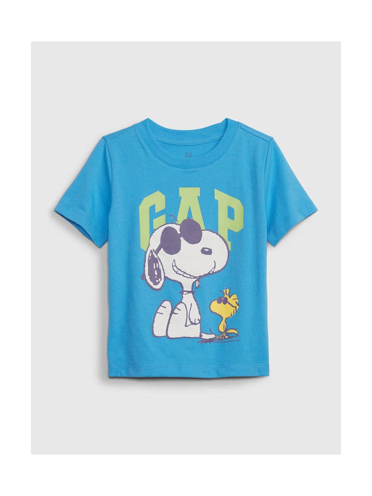 GAP Kinder-T-Shirt Blau