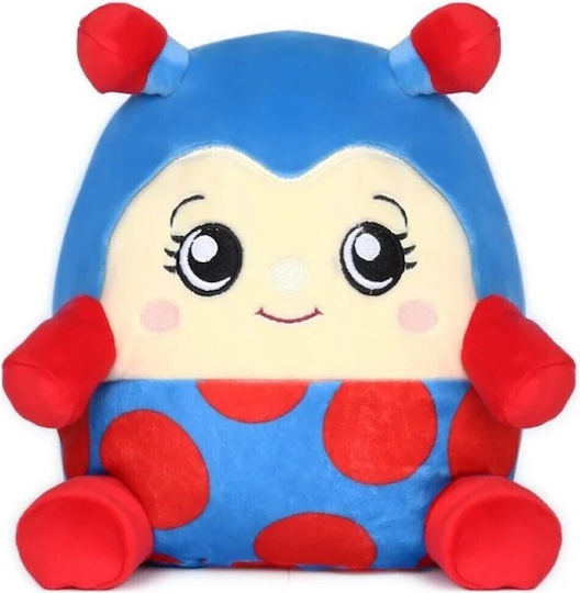 Just Toys Dream Beams Dream Beams Lola The Ladybug Plush Toy for 3+ Years 18 cm