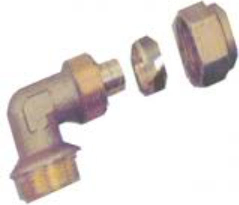 Arco Colțar Tub Alamă Masculin 15mm 4.ΓΠΑ151