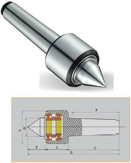 Sanou MT003060 Съединител За токарна машина 81mm