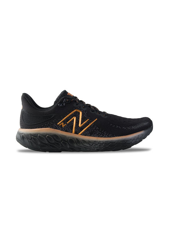New Balance 1080 v12 Ανδρικά Αθλητικά Παπούτσια Running Μαύρα